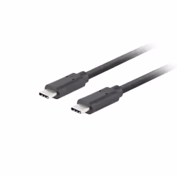 Lanberg CA-CMCM-32CU-0018-BK, 1,8 m, USB C, USB C, USB 3.2 Gen 2 (3.1 Gen 2), Noir