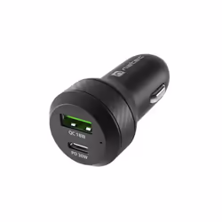NATEC Coney, Auto, Allume-cigare, 12 V, Noir