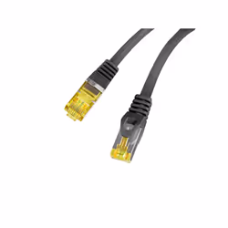 Lanberg PCF6A-10CU-0050-BK, 0,5 m, Cat6a, S/FTP (S-STP), RJ-45, RJ-45