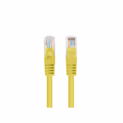 Lanberg PCU6-10CC-0750-Y, 7,5 m, Cat6, U/UTP (UTP), RJ-45, RJ-45