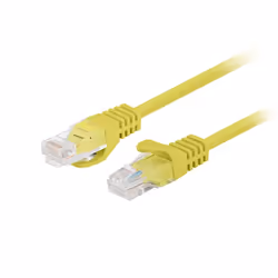 Lanberg PCU6-10CC-0750-Y câble de réseau Jaune 7,5 m Cat6 U/UTP (UTP)
