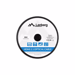 Lanberg CA-HDMI-30FB-0300-BK câble HDMI 40 m HDMI Type A (Standard) Noir