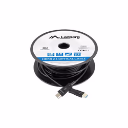 Lanberg CA-HDMI-30FB-0300-BK câble HDMI 40 m HDMI Type A (Standard) Noir - Vue supplémentaire 4