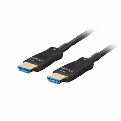 Lanberg CA-HDMI-30FB-0400-BK, 40 m, HDMI Type A (Standard), HDMI Type A (Standard), 48 Gbit/s, Noir