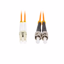 Lanberg FO-STLU-MD21-0100-OG câble de fibre optique 1 m ST LC OM2 Orange