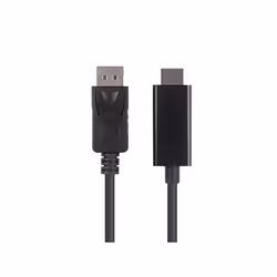 Lanberg CA-DPHD-11CC-0030-BK, DisplayPort, HDMI, 3 m, Noir