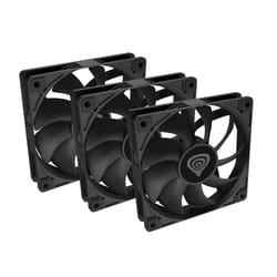 NATEC Oxal 120 Boitier PC Ventilateur 12 cm Noir 3 pièce(s)
