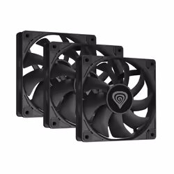 NATEC Oxal 120 Boitier PC Ventilateur 12 cm Noir 3 pièce(s) - Vue supplémentaire 4