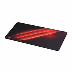 GENESIS Carbon 500 Maxi Flash G2, Noir, Rouge, Image, Tissu, Caoutchouc, Base antidérapante, Tapis de souris de jeu