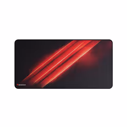 GENESIS Carbon 500 Maxi Flash G2 Tapis de souris de jeu Noir, Rouge