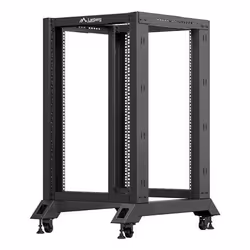 Lanberg OR01-6818-B étagère 18U Rack autonome Noir