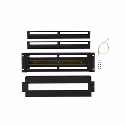 Lanberg AK-VDP103-B accessoire de racks Panneau de gestion de câbles - Vue supplémentaire 3