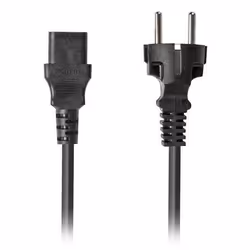 Lanberg CA-C13C-15CC-0018-BK, 1,8 m, Coupleur C13, CEE7/7