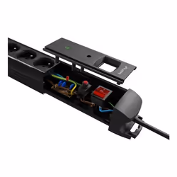 Lanberg SP1-05F-0300-BK multiprise 3 m 5 sortie(s) CA Intérieure Noir - Vue supplémentaire 4