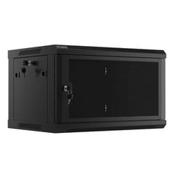 Lanberg WF01-6406-23B étagère 6U Rack monté sur le mur Noir