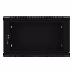 Lanberg WF01-6406-23B étagère 6U Rack monté sur le mur Noir