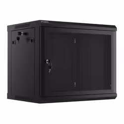 Lanberg WF01-6409-23B, Rack monté sur le mur, 9U, 60 kg, 18 kg, Noir