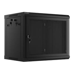 Lanberg WF01-6409-23B étagère 9U Rack monté sur le mur Noir
