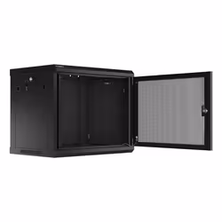 Lanberg WF01-6409-23B étagère 9U Rack monté sur le mur Noir