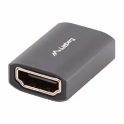 Lanberg AD-HDMI-02, HDMI-A female 2.1, HDMI-A female 2.1, Argent