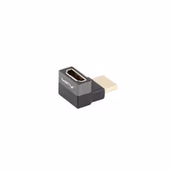 Lanberg AD-HDMI-08, HDMI Type A (Standard), HDMI Type A (Standard), Femelle, Mâle, Droit, Courbe