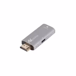 Lanberg AD-HD-DP-01, HDMI Type A (Standard), DisplayPort, Mâle, Femelle, Droit, Droit