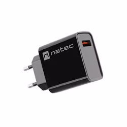 NATEC RIBERA Universel Noir Secteur Charge rapide Intérieure
