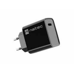 NATEC RIBERA Universel Noir Secteur Charge rapide Intérieure