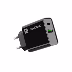 NATEC RIBERA, Intérieure, Secteur, 12 V, Noir