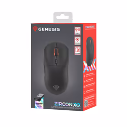 GENESIS Zircon XIII souris Ambidextre RF Wireless + USB Type-C Optique 26000 DPI - Vue supplémentaire 12