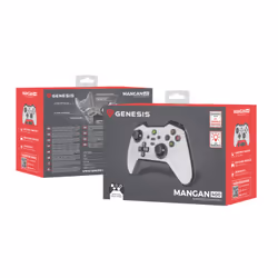 GENESIS NJG-2101 accessoire de jeux vidéo Noir, Blanc USB Manette de jeu Android, MAC, Nintendo Switch, PC, iOS - Vue supplémentaire 15
