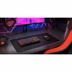 GENESIS Boron 500 XXL RGB Tapis de souris de jeu Noir - Vue supplémentaire 5