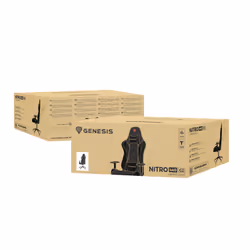 GENESIS Nitro 440 G2 Fauteuil de gaming Siège rembourré Noir, Gris - Vue supplémentaire 16