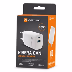 NATEC NUC-2140 chargeur d'appareils mobiles Universel Blanc Secteur Charge rapide Intérieure - Vue supplémentaire 7