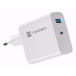 NATEC NUC-2144, Intérieure, Secteur, 20 V, Blanc