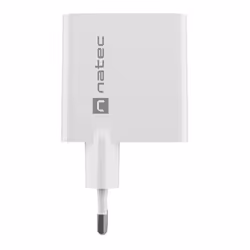 NATEC NUC-2144 chargeur d'appareils mobiles Universel Blanc Secteur Charge rapide Intérieure