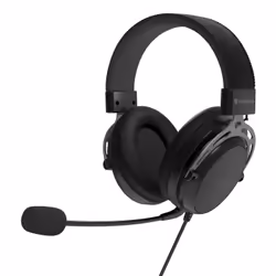 GENESIS Toron 301, Avec fil, Jouer, 20 - 20000 Hz, 230 g, Casque, Noir