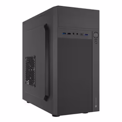 NATEC Helix USB C, Mini Tower, PC, Noir, ATX, micro ATX, Mini-ITX, ABS, Mesh, Métal, Plastique, Acier, 14,8 cm