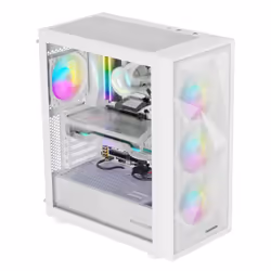 GENESIS Diaxid 605 ARGB Midi Tower Blanc - Vue supplémentaire 2
