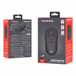 GENESIS Zircon 660 souris Jouer Droitier RF Wireless + Bluetooth + USB Type-A Optique 12000 DPI - Vue supplémentaire 14