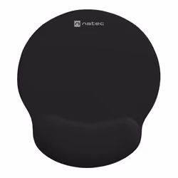 NATEC NPF-2195 tapis de souris Noir