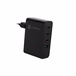 NATEC NUC-2234 chargeur d'appareils mobiles Ordinateur portable, Smartphone Noir Secteur Charge rapide Intérieure