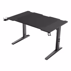 GENESIS Holm Modular 120, Droit, Forme rectangulaire, Panneaux MDF, Acier, Jouer, Noir