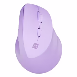 NATEC Crake 2, Droitier, Optique, RF sans fil + Bluetooth, 2400 DPI, Lavande