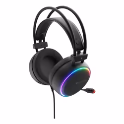 GENESIS NSG-2307, Avec fil, 20 - 20000 Hz, Jouer, Casque, Noir