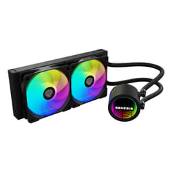 GENESIS NLG-2319 système de refroidissement d’ordinateur Boitier PC Kit de refroidissement du liquide Noir