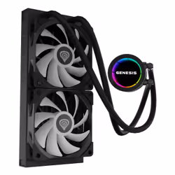 GENESIS NLG-2319 système de refroidissement d'ordinateur Boitier PC Kit de refroidissement du liquide Noir - Vue supplémentaire 8