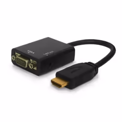 Savio CL-23, VGA (D-Sub), HDMI Type A (Standard), Mâle, Femelle, 1920 x 1080 pixels, 1080p