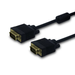 Savio CL-51 câble VGA 10 m VGA (D-Sub) Noir