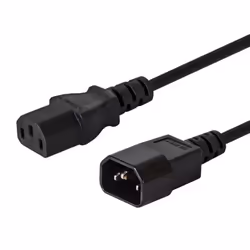 Savio CL-99, 1,2 m, Coupleur C14, Coupleur C13, 250 V, 10 A